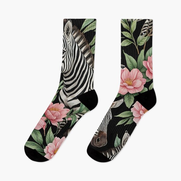 Item preview, Beautiful zebra and flowers designed and sold by Nolan6.