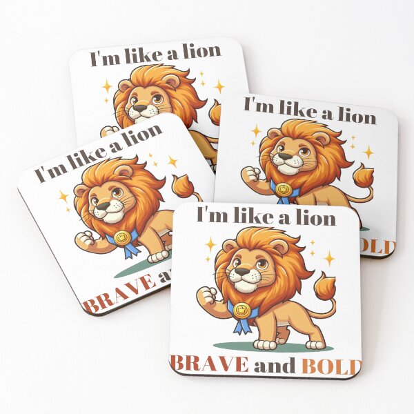 Item preview, I'm like a lion brave and bold designed and sold by NanaCrafted.