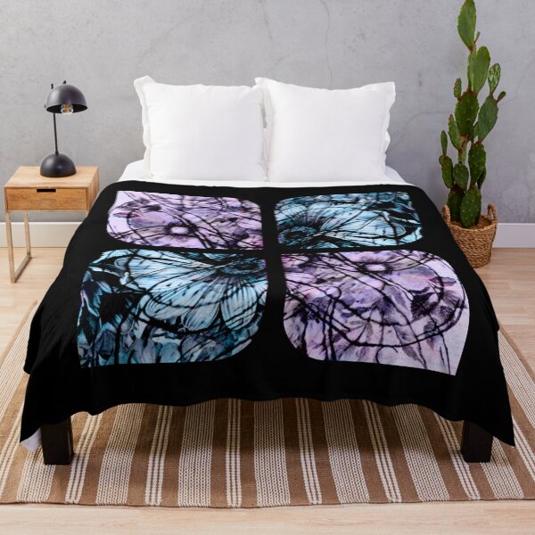 Item preview, Floral quad designed and sold by FlossOrFi.