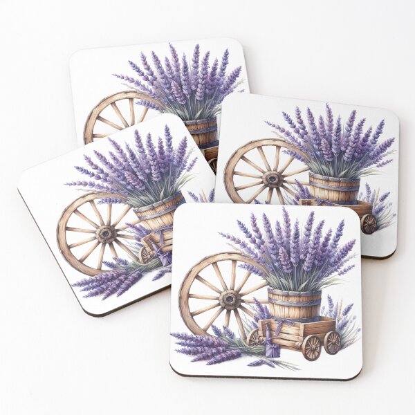 Item preview, Wooden Wheel,Flowers,Gardening,Lavender designed and sold by deniz kaya.