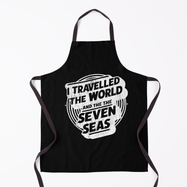 Item preview, Vintage 80s songs lovers gifts. I travelled the world and the seven seas. designed and sold by paulo silveira.