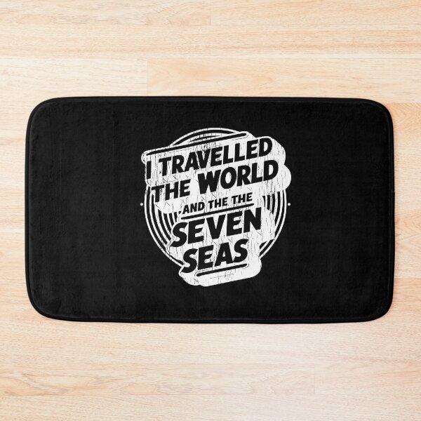 Item preview, Vintage 80s songs lovers gifts. I travelled the world and the seven seas. designed and sold by paulo silveira.
