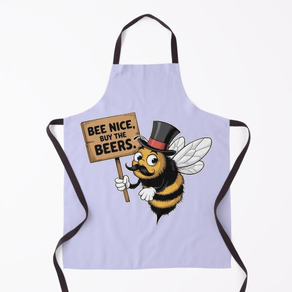 Item preview, Bee Nice But the Beers. designed and sold by Gentle40Winks.
