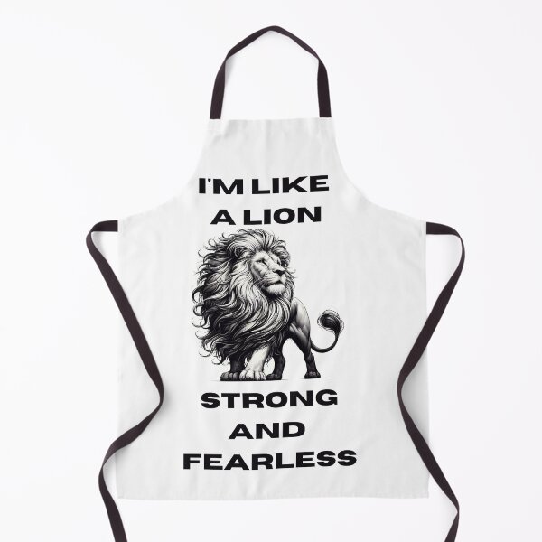 Item preview, I'm like a lion strong and fearless designed and sold by NanaCrafted.