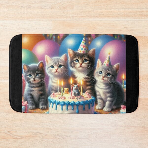 Item preview, Kitten Birthday 12 designed and sold by Sybille-Yates.