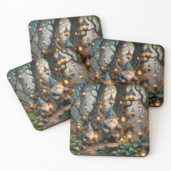 Item preview, Mythical Garden Guardians in Enchanting Settings designed and sold by koreatvtea.