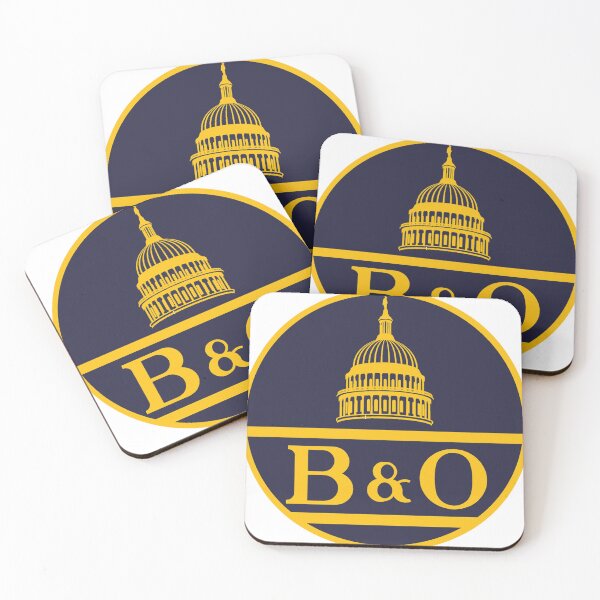 Item preview, B and O Railroad Logo designed and sold by PIXEL POP DESIGNS - Beyond the Norm!.