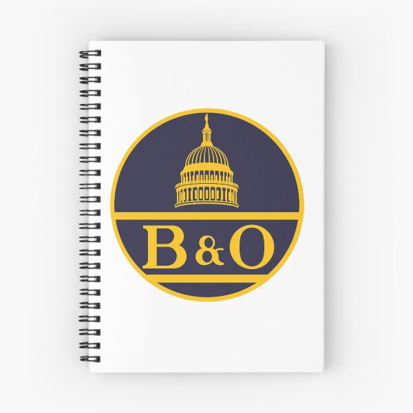 Item preview, B and O Railroad Logo designed and sold by PIXEL POP DESIGNS - Beyond the Norm!.