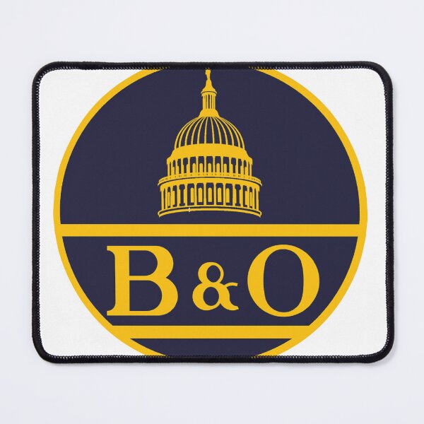 Item preview, B and O Railroad Logo designed and sold by PIXEL POP DESIGNS - Beyond the Norm!.