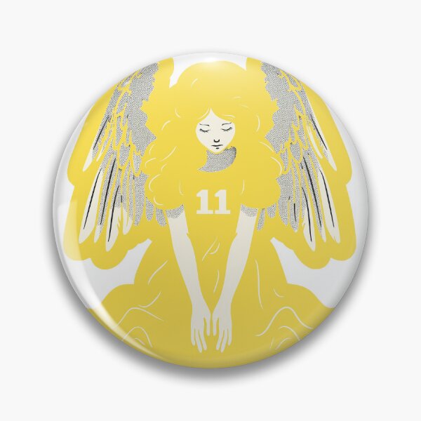 Item preview, Bright yellow angel 11 designed and sold by Zen Lael.