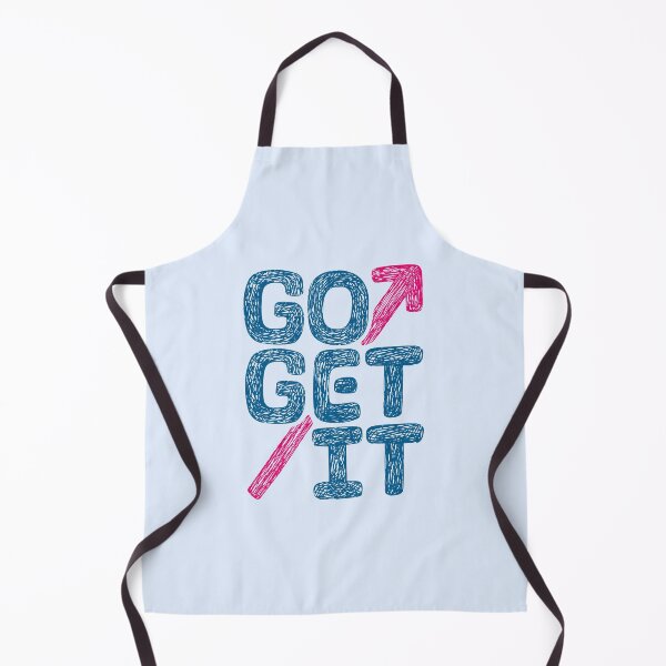 Item preview, Go Get It hand writing font message for cheering up and motivation designed and sold by Wiggly Lines.