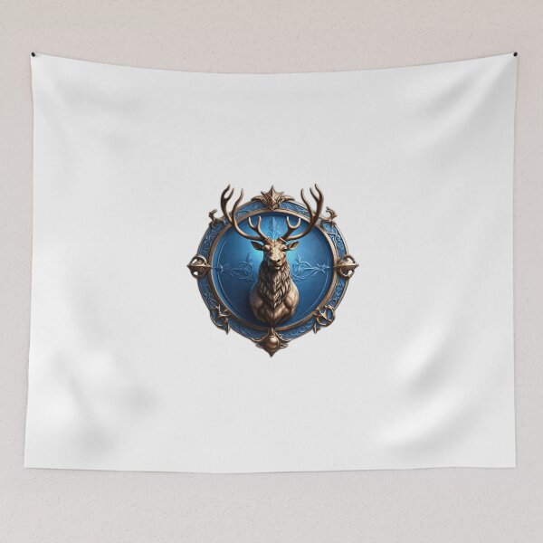 Item preview, Renaissance Reindeer Logo designed and sold by KeopsMurat.