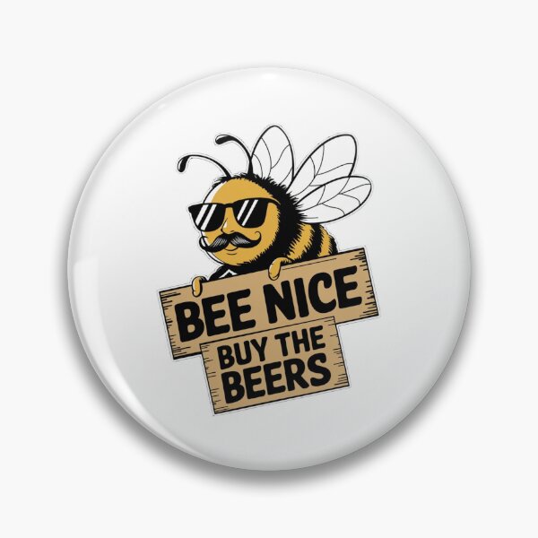 Item preview, Bee Nice But the Beers. No.2 designed and sold by Gentle40Winks.