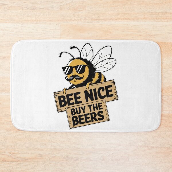 Item preview, Bee Nice But the Beers. No.2 designed and sold by Gentle40Winks.
