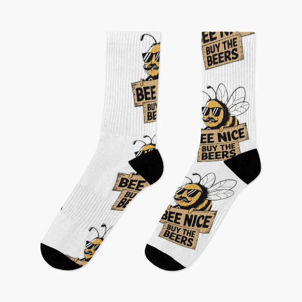 Item preview, Bee Nice But the Beers. No.2 designed and sold by Gentle40Winks.
