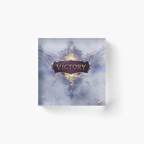 League of Legends Victory Acrylic Block