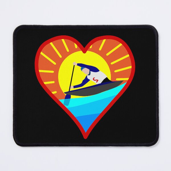 Item preview, ❤️ Canoeing - Red border designed and sold by SlalomSquad.
