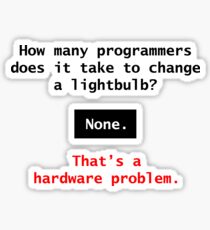 Programming Sticker
