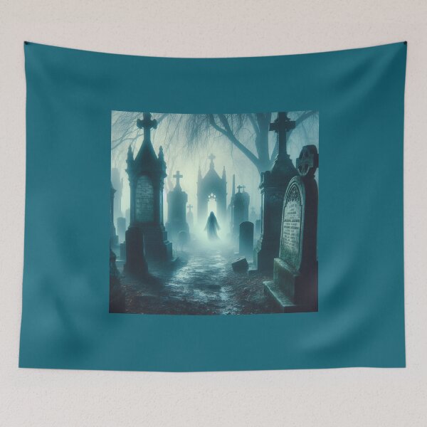 Item preview, Creepy Cemetery Visitor designed and sold by Halifaxartguy.