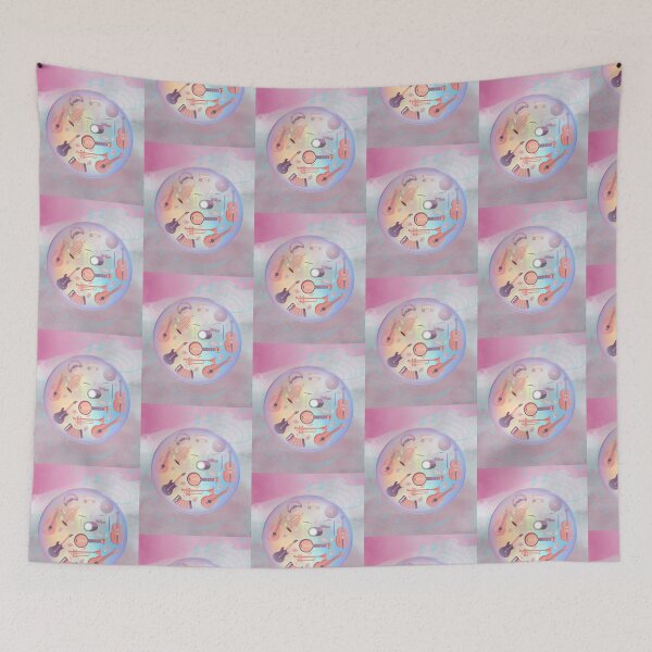 Item preview, Musical Instruments In A Bubble Among The Clouds designed and sold by BrightrDayMusicArt.