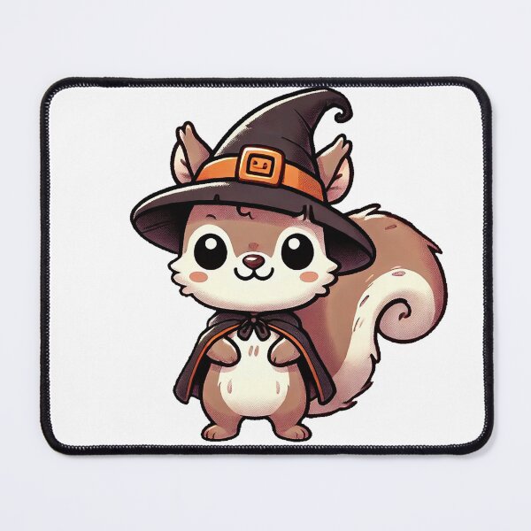 Item preview, Charming Halloween Squirrel in Witch Costume designed and sold by Chokhdi289shop.