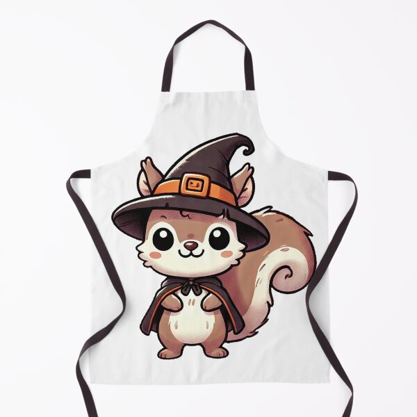 Item preview, Charming Halloween Squirrel in Witch Costume designed and sold by Chokhdi289shop.