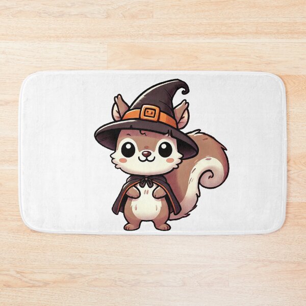 Item preview, Charming Halloween Squirrel in Witch Costume designed and sold by Chokhdi289shop.