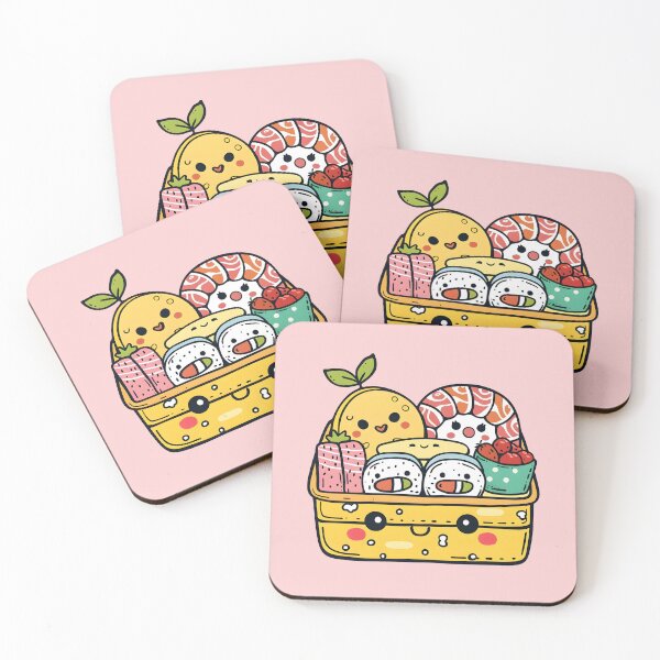 Item preview, Bento Box Japanese Lunch Cute Kawaii Food Characters Japan designed and sold by scooterbaby.