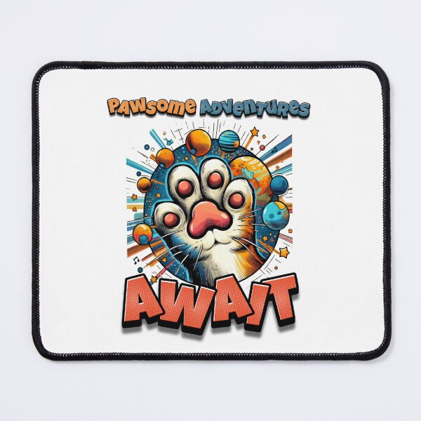 Item preview, Pawsome adventures await designed and sold by soma5.