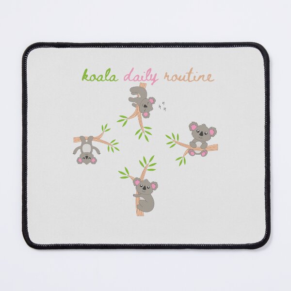 Item preview, koala daily routine designed and sold by Designfs.