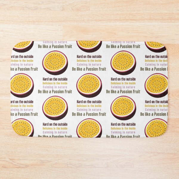 Item preview, Inspirational Quote: Be Like a Passion Fruit designed and sold by ArtfullyJua.