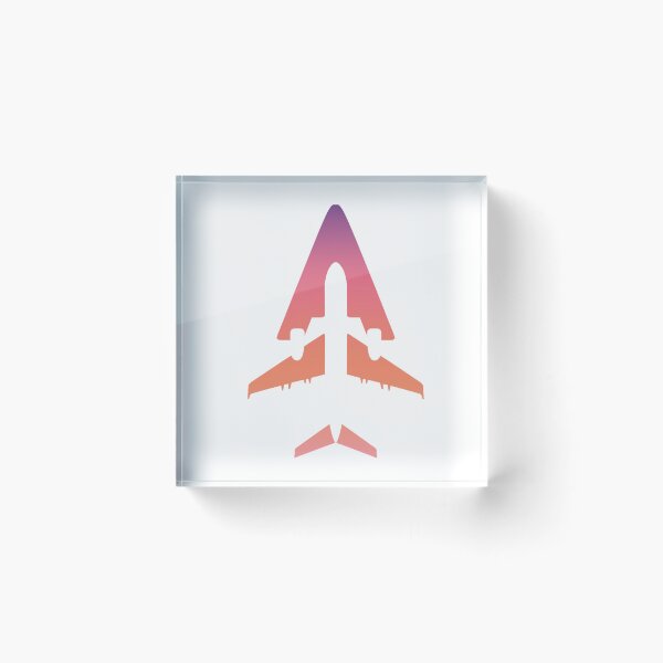 Item preview, Gradient Airplane logo designed and sold by Zen Lael.