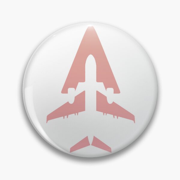Artikelvorschau, Rosa Flugzeug-Logo entworfen und verkauft von Zen Lael.