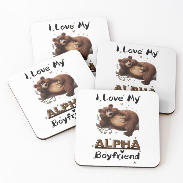 Item preview, I Love My Alpha Boyfriend designed and sold by MyCan.