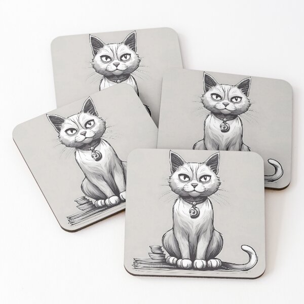 Item preview, Gray cat designed and sold by Sopilka.