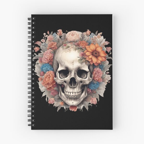 Item preview, Skull and Flowers designed and sold by My Workshop.