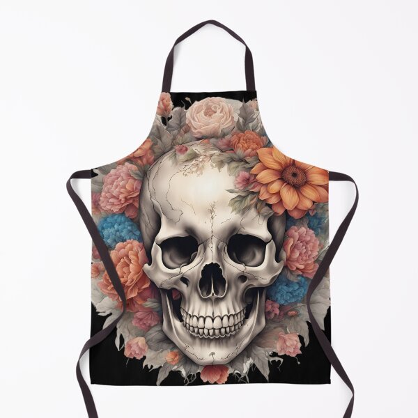 Item preview, Skull and Flowers designed and sold by My Workshop.