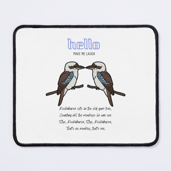 Item preview, Kookaburras laugh out loud Lol designed and sold by santoshputhran.