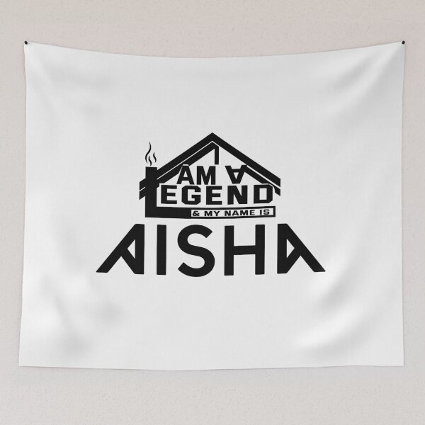 Item preview,  I Am a Legend: Custom Name Design for Aisha designed and sold by koreatvtea.