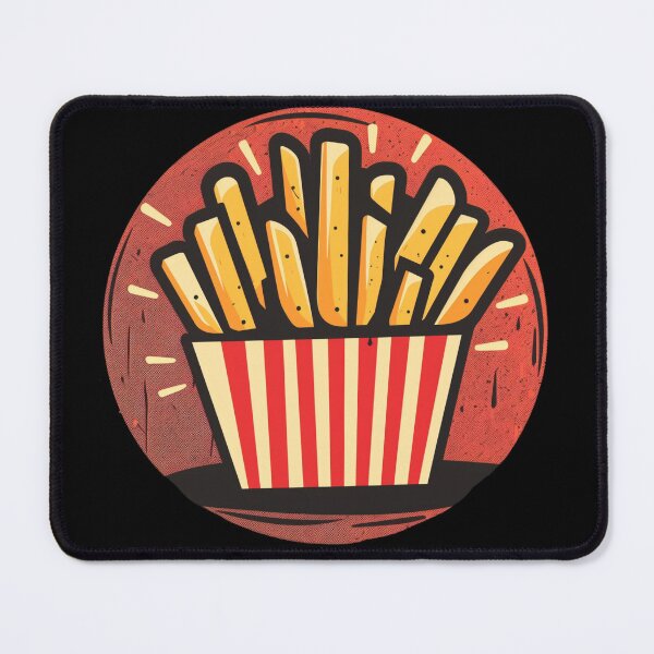 Item preview, Fries Retro Style designed and sold by CozyLounge.