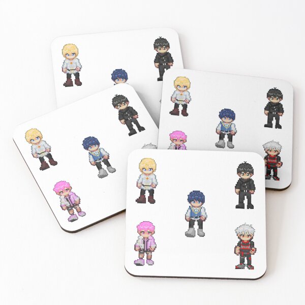 Item preview, Plave pixel world characters kpop  designed and sold by NamG7.