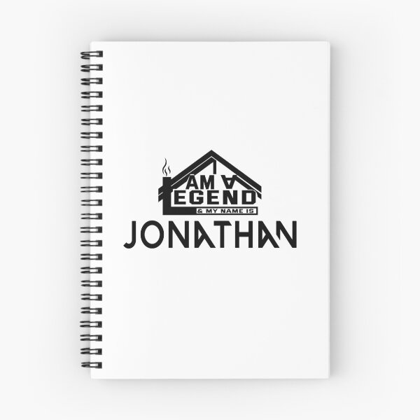 Item preview, I Am a Legend: Custom Name Design for Jonathan designed and sold by koreatvtea.