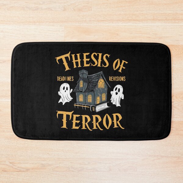 Item preview, Thesis of terror, funny PhD and Halloween designed and sold by NoetherSym.