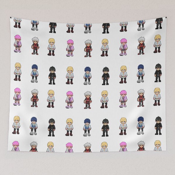Item preview, Plave pixel world characters kpop  designed and sold by NamG7.