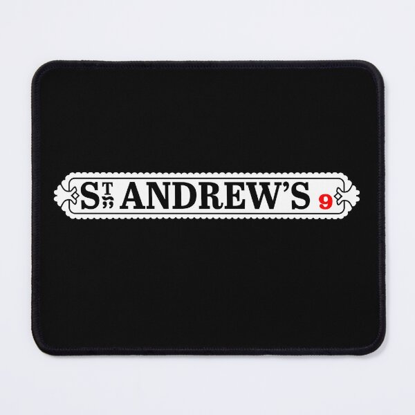 Item preview, Retro St Andrews Stadium Street Sign designed and sold by retrobrum.