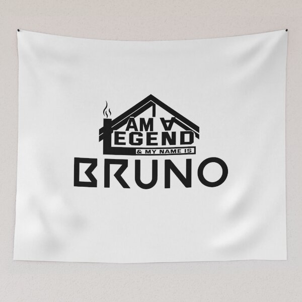 Item preview, I Am a Legend: Custom Name Design for Bruno designed and sold by koreatvtea.