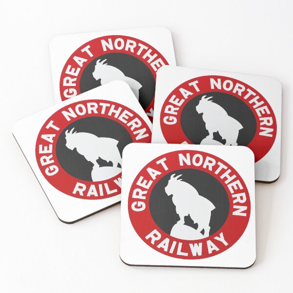 Item preview, Great Northern Railroad - Train logos designed and sold by PIXEL POP DESIGNS - Beyond the Norm!.