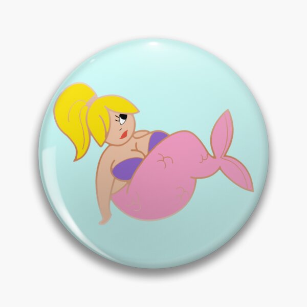 Item preview, Fat Mermaid - Blonde Hair  designed and sold by wildeweed.
