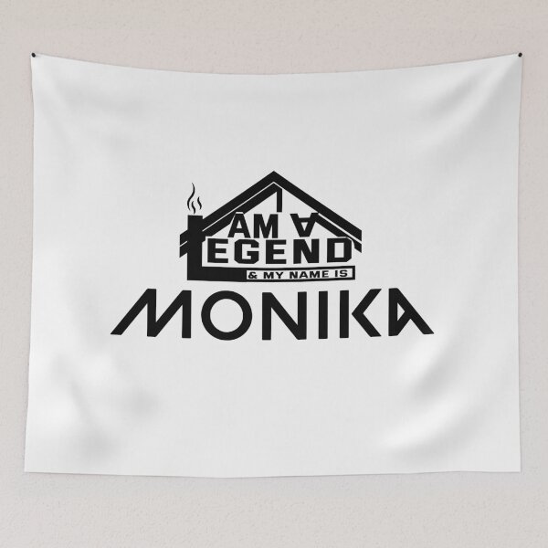 Item preview,  I Am a Legend: Custom Name Design for Monika designed and sold by koreatvtea.
