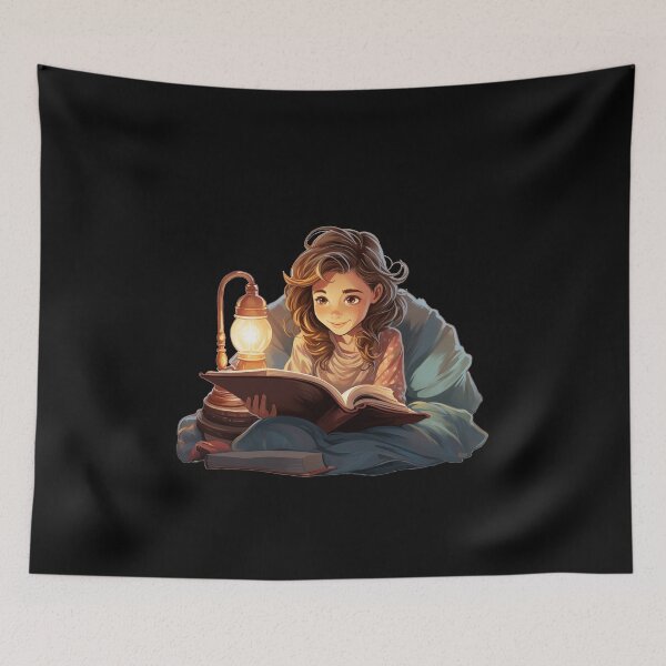 Item preview, Girl Reading designed and sold by TeeTemptation.